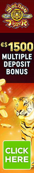 Golden Tiger Casino €/$1500 Free Spins no deposit bonus